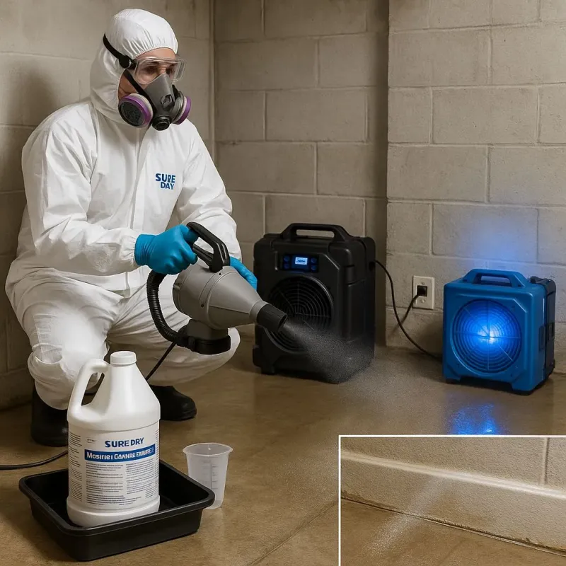 Sanitization and Odor Removal process in Columbia County, WI