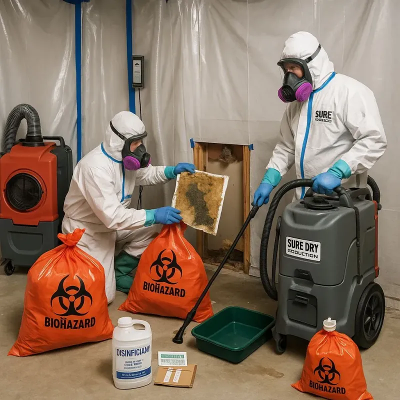 Contaminated Water Handling Protocols process in Columbia County, WI